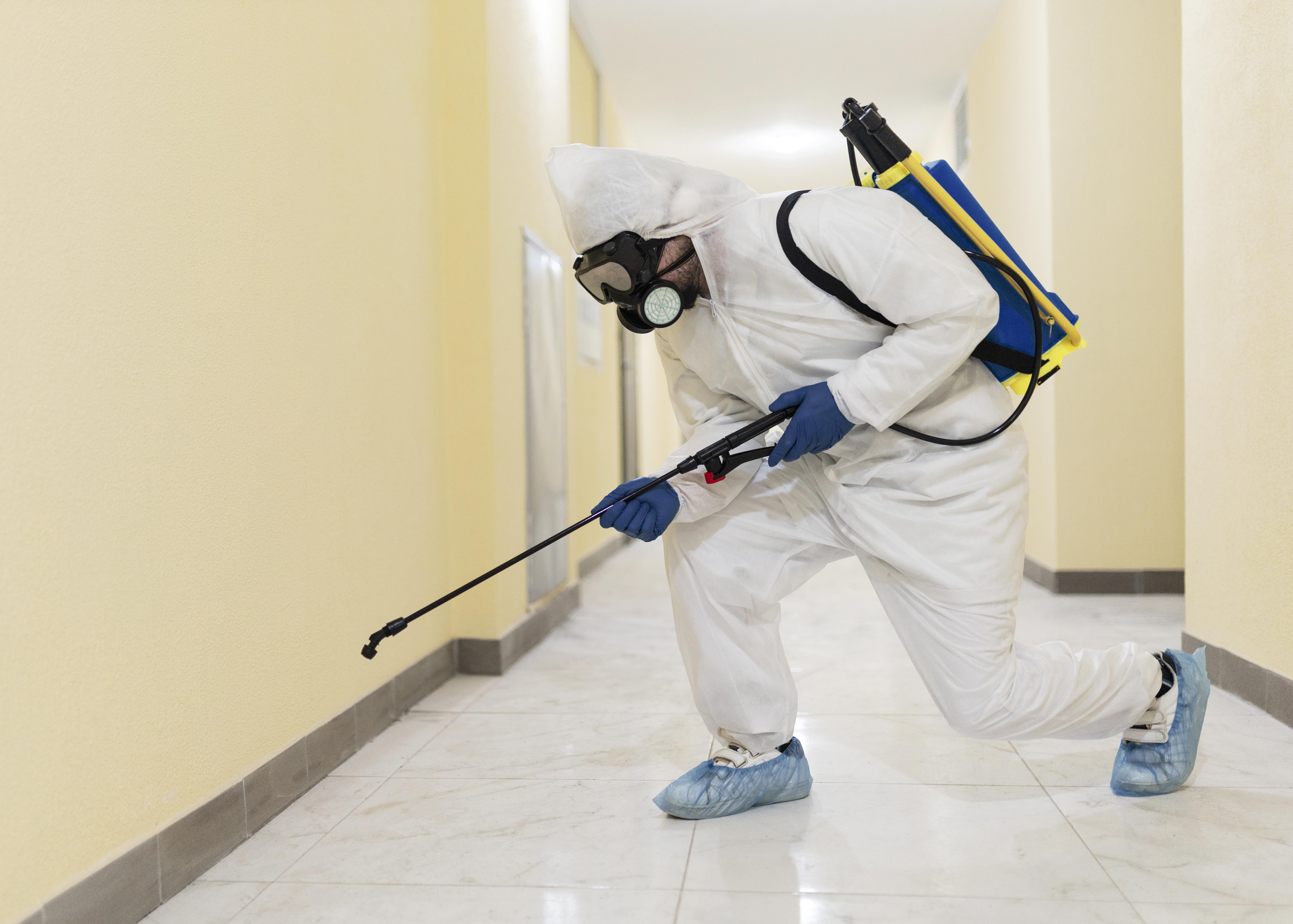 Nomore Pest Services technician at work